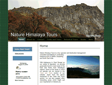 Tablet Screenshot of naturehimalayas.com
